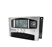 Solar Controller 12V-60V Step Down 30A 40A 50A 60A Dual USB bluetooth APP 18V-150V Wide Voltage Controller LCD Display(50A)