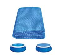 Solar Cover For Pool Round Tub Blue Bubble Blanket