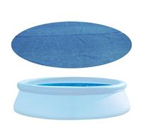 Solar Cover, Ground Pool, Round Pools Solar Heating Covers, Weatherproof Foldable Protector, Portable Energy Saving Thermal Blanket for Backyard Playground Swimming 82.68 inches