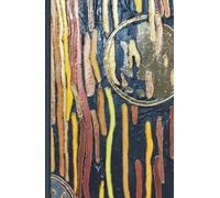 Solar Currents: Original Canvas-Based Art Notebook with Vibrant Flow-Inspired Margins, A5 Premium Blank Pages for Intuitive Writing and Sovereign Expression