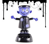 Solar Dancing Figure - Halloween Dashboard Decor | Shaking Head Toy