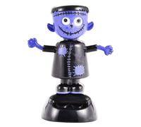 Solar Dancing Figurine - Cute Halloween Ghost Dashboard Ornament | Powered
