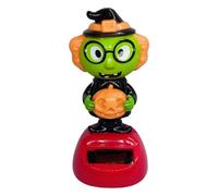 Solar Dancing Figurines, Animated Halloween Ornament, Cartoon Dashboard Accessory, Fun Solar Toy for Home, Vehicle, Truck, Road Trip, Auto, Bedroom, Living Room More