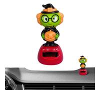 Solar Dancing Figurines, Solar Dancing Ornament, Cartoon Animated Design, Halloween Dashboard Accessories, Motion-Activated for Home, Vehicle, Truck, Road Trip, Bedroom Décor