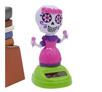 Solar Dancing Figurines, Swinging Cat Dashboard Decorations, 2.28x4.33 inches Weather Resistant Accessory, Unique Indoor Decor, Dashboard Zombie Ornament for Bedroom, Living Room