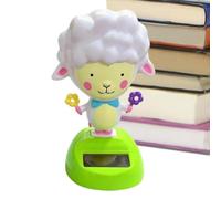 Solar Dancing Toys - Cute Sheep Design Shaking Doll Figurine Statue Toy