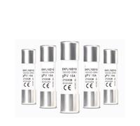 Solar DC 1000V PV Fuses 15A 20A 25A Ceramic Fuse 10 * 38 10x38mm for Solar System Protection EKFL-10D AUOQKQUT(25A)