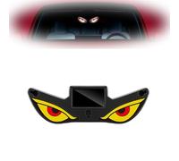 Solar Demon Eye LED Car Window Light, Solar Powered Devil Eyes Sign, Dynamic Warning Light, Window LED Devil Eyes for Cars Trucks SUVs (C)