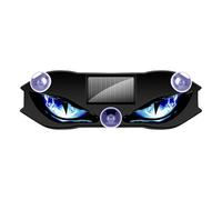 Solar Devil Eye LED Window Lights,Wireless Dynamic Warning Light Waterproof