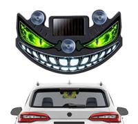 Solar Devil Eyes Car Light | Dynamic LED Warning Signal | 5 Light Modes