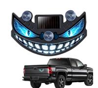 Solar Devil Eyes Car Light | Dynamic LED Warning Signal | 5 Light Modes