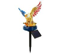 Solar Eagle Garden Light Weatherproof - LED Lighting Memorial Day Decor for