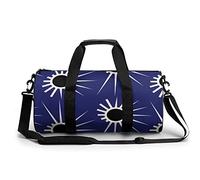 Solar Eclipse Art Borsa da Palestra Portatile per Donne E Uomini Borsone da Viaggio per Sport Stampa Gymbag Divertente Yoga Bag