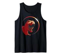 Solar Eclipse Maglietta Dinosaur Total Eclipse T Rex 2026 Canotta