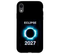 Solar Eclipse Shirt Glitch Total Solar Eclipse August 2027 Custodia per iPhone XR