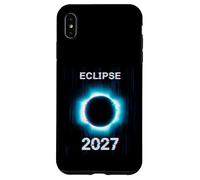 Solar Eclipse Shirt Glitch Total Solar Eclipse August 2027 Custodia per iPhone XS Max