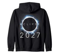 Solar Eclipse Shirt Total Solar Eclipse August 2027 Totality Felpa con Cappuccio