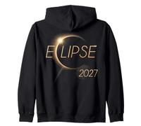 Solar Eclipse Shirt Total Solar Eclipse August 2027 Totality Felpa con Cappuccio