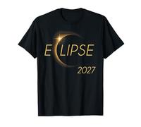 Solar Eclipse Shirt Total Solar Eclipse August 2027 Totality Maglietta