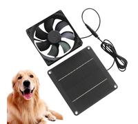 Solar Exhaust Fans - Waterproof Solar Panel Fan | Portable Solars Panel Fan | 20W Wind Blower For Roof House Shed Attic Dog Kennel Barn Pet Garage Gazebo Greenhouse, Enhance Comfort And Air Quality