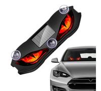 Solar Eye LED Warning Light Waterproof Reflective Car Window Sign Lamp | Bright Solar Powered LED Eye Warning Light Delivers High Visibility Reflective Alert Signal For Night Driving Safety