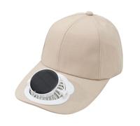 Solar Fan Baseball cap - USB Rechargeable Sun Hat | Built-in 3-Speed Fan