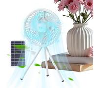 Solar Fan | Floor Desk Air Blowing Device With Tripod Stand | Solar Panel F