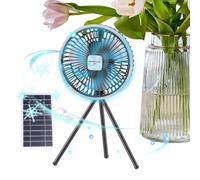 Solar Fan | Floor Desk Air Blowing Device With Tripod Stand | Solar Panel F