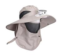Solar Fan Hat - USB Rechargeable, Digital Display Cooling Gear, Portable Sun Shade Protection, Outdoor Headwear Keeps Your Head Cool | Ideal Daily Gear for Camping Golf Hiking