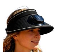 Solar Fan Hat - Wide Brim Cooling UV Protection Reliable