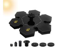 Solar Fountain - ABS | Solar Bird Bath Fountain | Outdoor Garden Water Feature Floating Water Pump For Patio Outside Yard Porch Bird Bathing And Pond Aeration