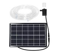 Solar Fountain Pump - Adjustable Water Feature for Garden Pond Bowl Decor | Solar Powered ABS Flexible Floating Spray System, Outdoor Patio Yard Bird Bath Flower Planter Pool Ornament