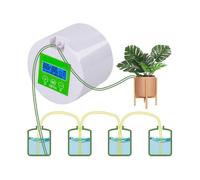 Solar Garden Automatic Watering Device, Intelligent Watering System Timer Drip Irrigation Kit, for Raised Beds Gardening Greenhouse Plant, Patio, Lawn