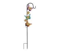 Solar Garden Butterfly Stake Light - Iron Pathway Lamp | Outdoor Landscape