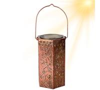 Solar Garden Lantern | Weatherproof Led Lamp | Outside Solar Lights for Yard | for Backyard Courtyard Porch Farm Balcony Pathway Walkway Garage