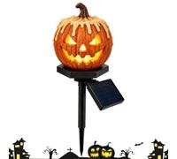 Solar Garden Light | Halloween Pumpkin Design Waterproof Yard Stake