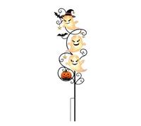 Solar Ghost Lights - 45x15x2cm Halloween Outdoor Waterproof LED Spooky Lamp