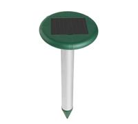 Solar Gopher Repellente Ultrasuoni Serpenti e Uccelli A Energia Solare con Batteria, Design ad Alta Potenza per Ampia Copertura Resistente alle intemperie 32.5x15.5cm