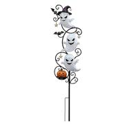 Solar Halloween Ghost Lights - 17.7in Outdoor Solar Ghost Ground Light