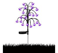 Solar Halloween Lights Outdoor Solar Tree Stump LED Lighting Garden