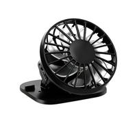 Solar Hat Clip Fan USB Rechargeable Lightweight Cooler 3 Speeds