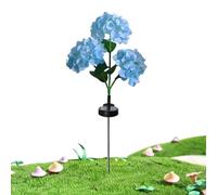 Solar Hydrangea Lights - Outdoor Garden Pathway Decor, Waterproof Solar Powered Flower Lights with LED Hydrangea Design, Decorative Landscaping Light for Yard, Patio, Lawn, Walkway and Outdoor Garden
