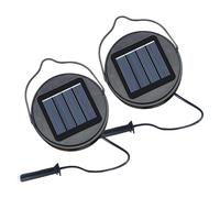 Solar Lantern Replacement Lid Set - Waterproof Lamp Cover Cap, Outdoor Solar Light Repair Replacement Parts Weather Resistant Housing Cover, Pack Śolar Lamp Lid Ŕeplacement Parts Outdoor Lighting