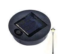 Solar Lantern Replacement Top - LED Panel For Outdoor Hanging Lights | Solar Panel Parts For Lantern | High Efficiency | Light Accessories, Automatically On/Off, Waterproof, Garden, Yard, Patio,