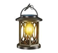 Solar Lanterns Outdoor, Weather-Resistant Hanging Lamps, 4.57x4.57x5.98inches, Pathway Lighting with Auto On/Off, Ideal for Backyard, Walkway, Driveway, Balcony, Fence, Pool, Porch