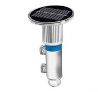 Solar LED Boat Light 18cm Waterproof Red Green White(White) | Solar rechargeable, operation, no per battery waste, 18x11cm size, red green white colors