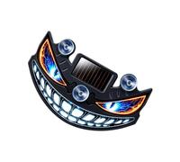 Solar LED Car Devil Eyes Warning Light - Wireless Anti-Collision Flashing