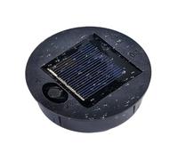 Solar Light Replacement Top - High Efficiency Lantern Parts, Waterproof Solar Panel Module - Automatic Dusk to Dawn Sensor, Warm Glow LED Component, for Garden Walkways & Patios