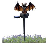 Solar Lights Decoratrive Spooky Haunting Gothic Resin Bat Halloween