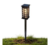 Solar Lights Outdoor - ABS PC Solar Powered Warm Light 150 g Automatic Dusk | Dawn Waterproof Landscape Garden Stake Light | Vintage Pathway Lawn Lighting | for Yard Patio Walkway Driveway and Outdoor